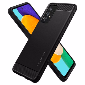Spigen Rugged Armor Case for Samsung Galaxy A52 / A52S - Matte Black
