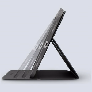Uniq Rovus Snapmount Magneettinen 360 pyörivä irrotettava Suojakuori iPad Pro 13 2024 (7. sukupolvi) - musta