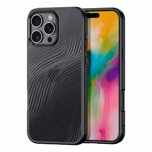 Dux Ducis Aimo Suojakuori iPhone 16 Pro Max:lle - musta