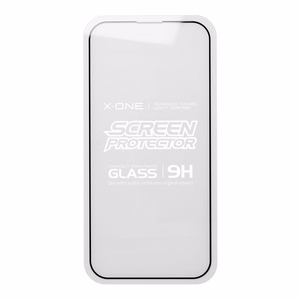 X-ONE Full Cover Extra Strong Crystal Clear - for iPhone 14 Pro Max/15 Plus tempered glass 9H