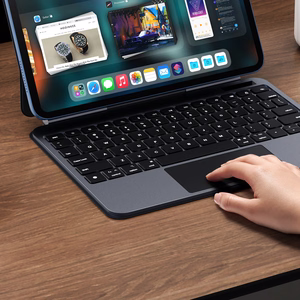 Dux Ducis MK -sarjan näppäimistökotelo iPad 10" (2022) / iPad 11" (2025) -malleille, musta