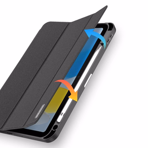 Kotelo Dux Ducis Domo Apple iPad 10.9 2022/iPad 11 2025 musta