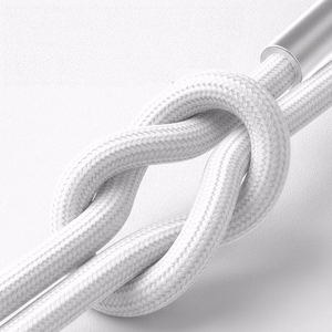 3mk Hyper Cable N-SERIES USB-A / USB-C 1m 9V/2A 18W - valkoinen