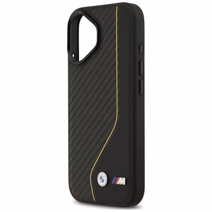 BMW M Carbon Line & Logo MagSafe Suojakuori iPhone 17:lle keltainen