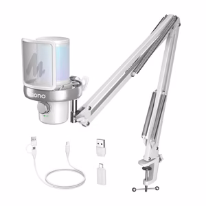Maono DM40 S Pro mikrofoni (valkoinen)