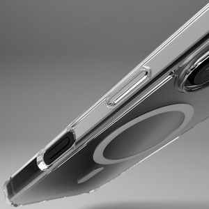 SBS Extreme Mag D3O MagSafe Suojakuori iPhone 16:lle - läpinäkyvä