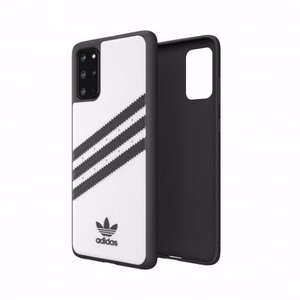Adidas OR Moulded Case PU suojakuori Samsung Galaxy S20+ - valkoinen ja musta