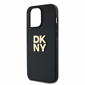 DKNY Wrist Strap Stock Logo Suojakuori iPhone 14 Pro:lle - Musta