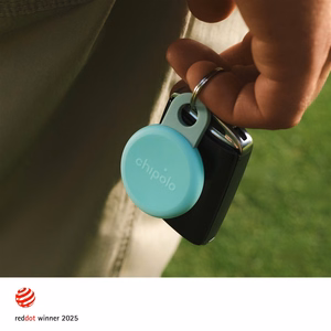 Chipolo LOOP – Ladattava Bluetooth-paikannin silikonilenkillä, iOS- ja Android-laitteille, minttu