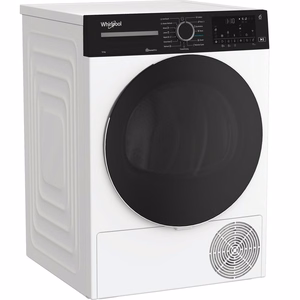Whirlpool WP C10X WBS EE -vapaasti seisova edestä täytettävä kuivausrumpu, 10 kg, valkoinen