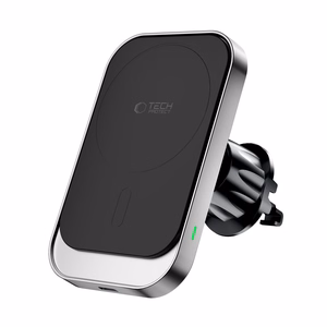 Tech-Protect MM15W-V9 auton pidike MagSafe:lla kojelautaan ja tuuletusaukkoon 15W - musta
