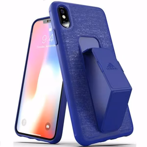 Adidas SP Grip -kotelo iPhone Xs Max -puhelimelle - violetti