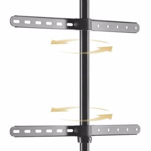 Techly ICA-TR18SAM TV-kiinnike 165,1 cm (65") pähkinäpuu