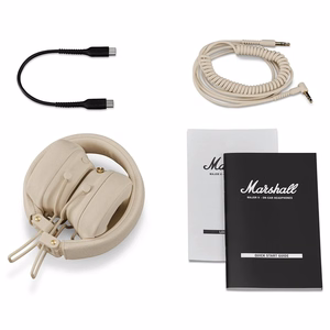 Wireless headphones Marshall Major V On-Ear Bluetooth cream