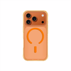 AmazingThing Titan Pro Suojakuori iPhone 17 Pro Max -puhelimelle yhteensopiva MagSafen kanssa - oranssi