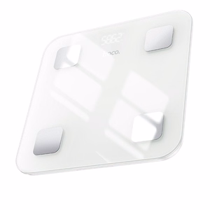 Hoco HI21 Bluetooth kylpyhuoneen vaaka valkoinen