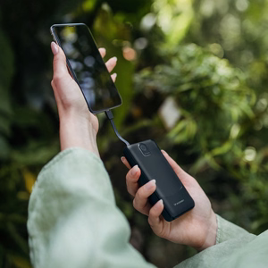Wozinsky Wpower WPBBK-2 10000mAh Varavirtalähde - Musta