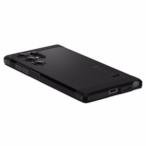 Spigen Tough Armor suojakuori Samsung Galaxy S24 Ultra:lle musta