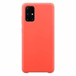 Silikonikotelo Pehmeä joustava kumisuojus Samsung Galaxy A72 4G punainen