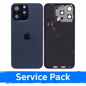 Takakuori yhteensopiva Apple iPhone 15 Pro Max / Blue Titanium / (Service Pack)
