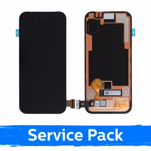 LCD-näyttö yhteensopiva Google Pixel 9 musta kehyksellä (Service Pack)
