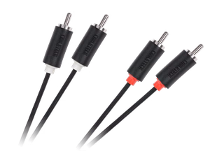 Cabletech Standard 2 RCA–2 RCA -kaapeli, 1 m