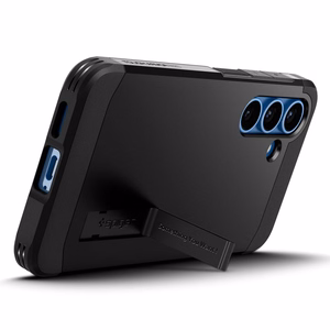 Spigen Tough Armor MagSafe suojakuori Samsung Galaxy S25 -puhelimelle musta