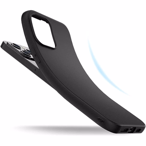Back Case Matt Samsung Galaxy S25 FE:lle musta