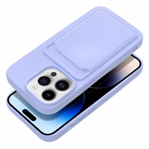 Suojakuori iPhone 14 PRO:lle Card Case violetti