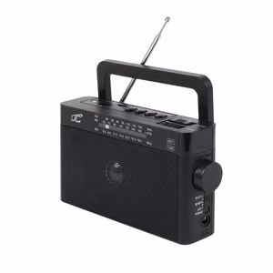 LTC kannettava radio SONA, Bluetooth, USB, TF, musta