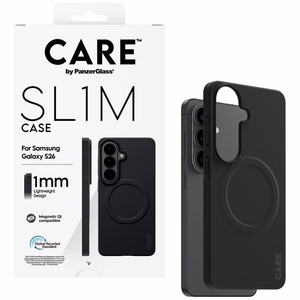 CARE by PanzerGlass SL1M suojakuori Samsung Galaxy S26 musta