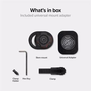 Spigen Gearlock MS100 ohjaustanko polkupyöräteline musta