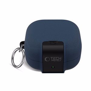 Tech-Protect Slim Hook suojakuori Samsung Galaxy Buds 4 / 4 Pro:lle laivastonsininen