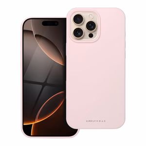 ROAR CLOUD SKIN -suojakuori iPhone 16 Pro Max vaaleanpunainen