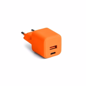 COLORUM seinälaturi USB-A + USB-C PD 30W CLS30-AC-10 xOrange