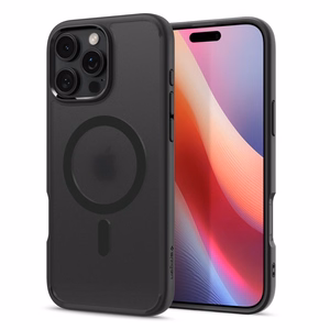 Spigen Ultra Hybrid Mag MagSafe Suojakuori iPhone 16 Pro Max 6,9 - huurrettu musta