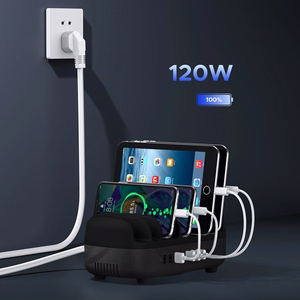 Orico DUK-10P-V1 älylatausasema 10 x USB-A - musta