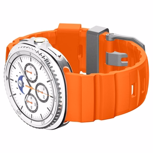 Spigen WBS2 Ranneke Samsung Galaxy Watch 8 / Classic (40 / 44 / 46 mm) Oranssi