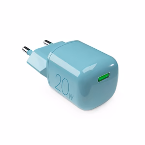 Puro 20W GaN USB-C seinälaturi - vihreä
