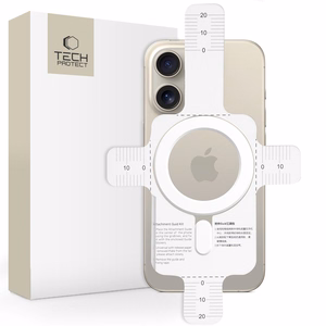 Tech-Protect MagMat MagSafe Magneettinen rengas universaali - valkoinen