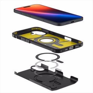 Spigen Tough Armor Mag MagSafe Suojakuori iPhone 16 6,1 musta