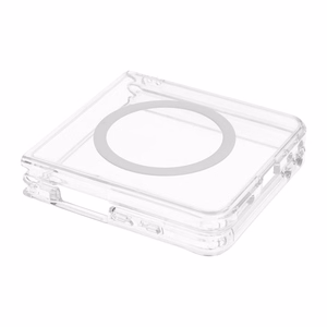 Läpinäkyvä 4sF-S Clear -suojakuori MagSafe-tuella Samsung Galaxy Z Flip8 -mallille