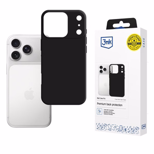 3mk Matt Case Pro Apple iPhone 17 Pro Max:lle - Matta musta