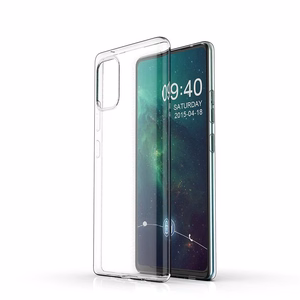 Case for Samsung A71 Clear Case 2 mm Box transparent