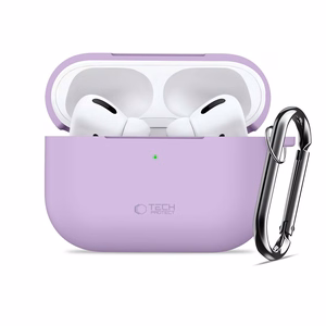 Tech-Protect Silikoninen Hook Suojakuori AirPods Pro:lle - Violetti