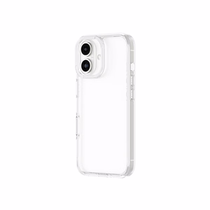 AmazingThing Minimal Silikoninen Suojakuori iPhone 16:lle - läpinäkyvä