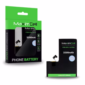 Maximcell akku iPhone 14 Pro:lle 3200mAh Li-poly
