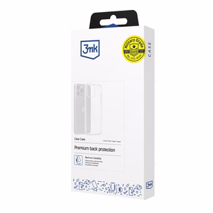 3mk Clear Case Suojakuori Samsung Galaxy S25:lle - läpinäkyvä