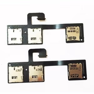 SIM-korttipaikka / kontaktit yhteensopiva HTC One M7 Flex-kaapelilla alkuperäinen