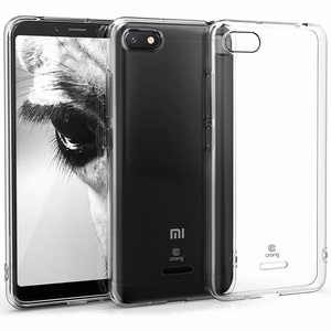 Crong Crystal Slim suojakuori laitteelle Xiaomi Redmi 6A, läpinäkyvä